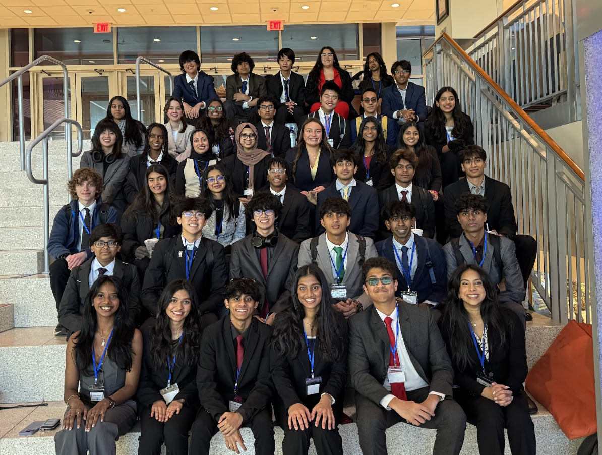 Members of Seminole’s Model United Nations gathered at Gatormun XXII at the University of Florida.